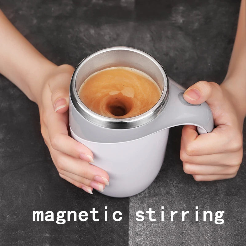 1PC Automatic Self Stirring Magnetic Mug Stainless Steel.