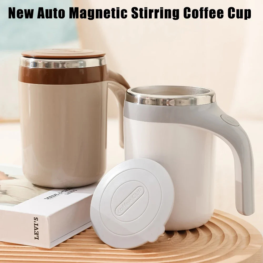 1PC Automatic Self Stirring Magnetic Mug Stainless Steel.