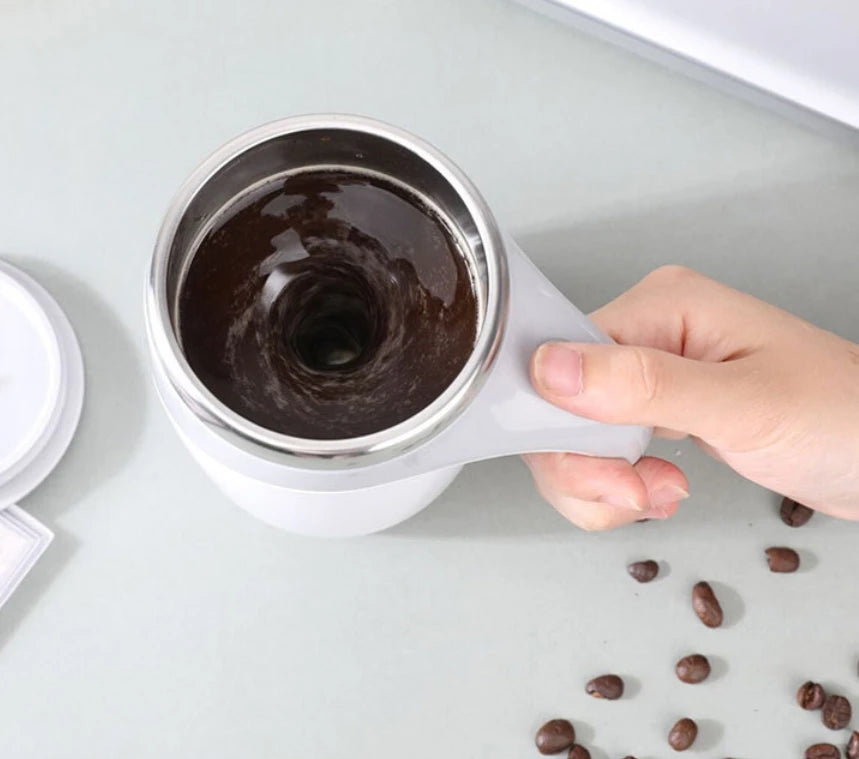 1PC Automatic Self Stirring Magnetic Mug Stainless Steel.